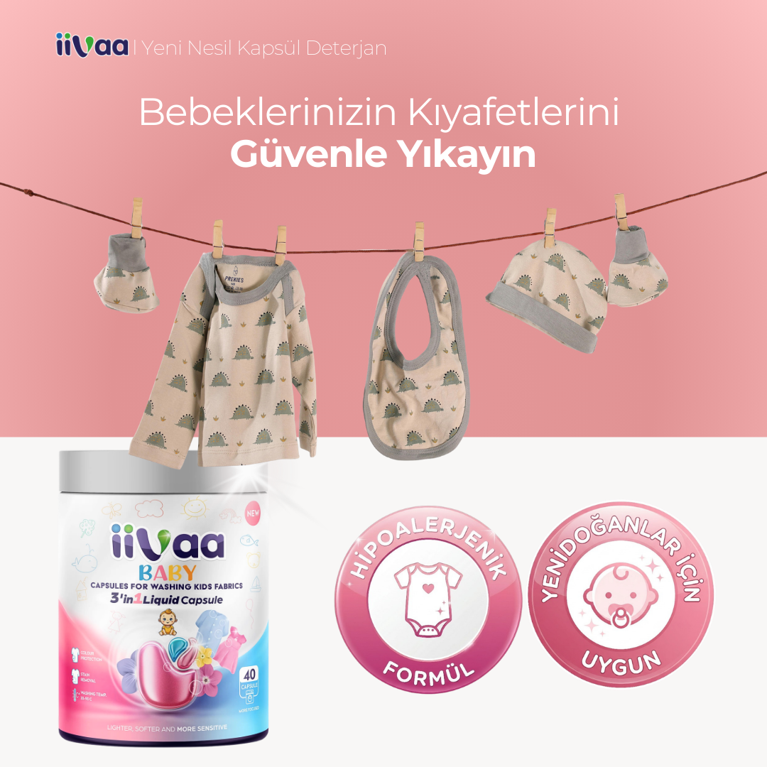 Bebekler İçin 3’ü 1 Arada Kapsülü