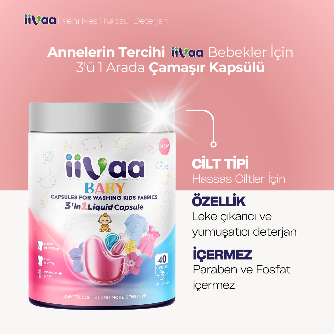 Bebekler İçin 3’ü 1 Arada Kapsülü