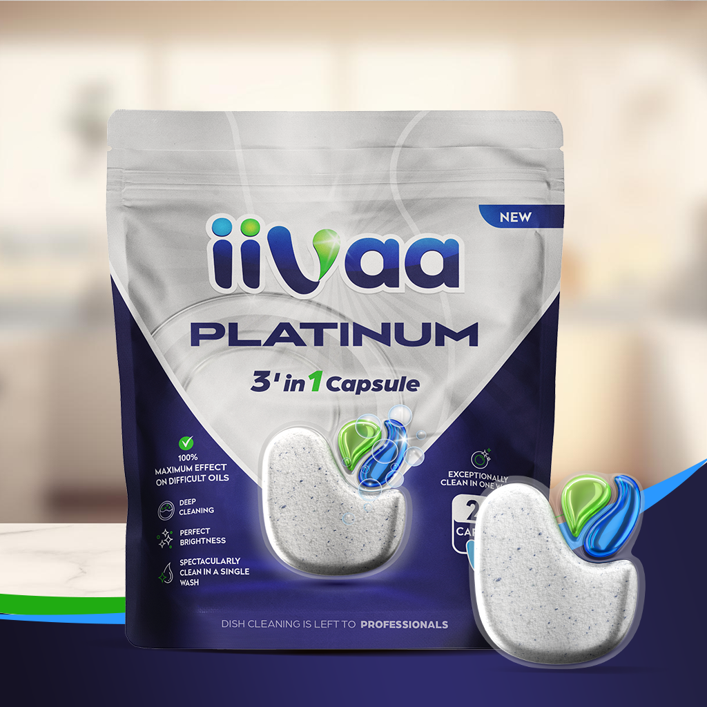 Platinum 3’ü 1 Arada Bulaşık Makinesi Deterjan Kapsülü